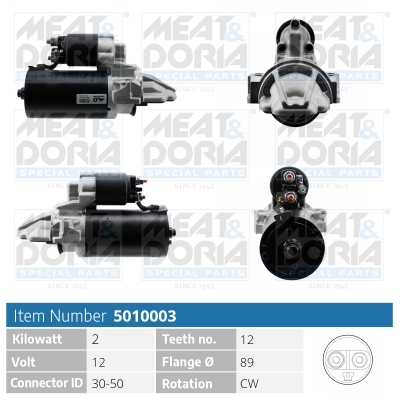 starteris - 5010003 MEAT & DORIA