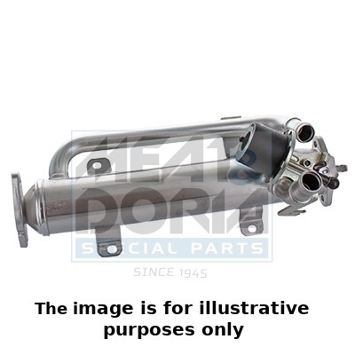 Cooler, exhaust gas recirculation - 88372E MEAT & DORIA