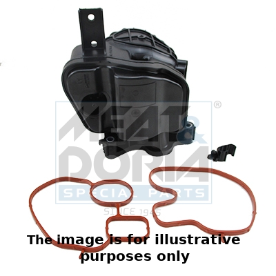 Cooler, exhaust gas recirculation - 88401E MEAT & DORIA
