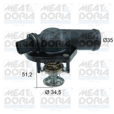 Termostato, Refrigerante - 92730 MEAT & DORIA