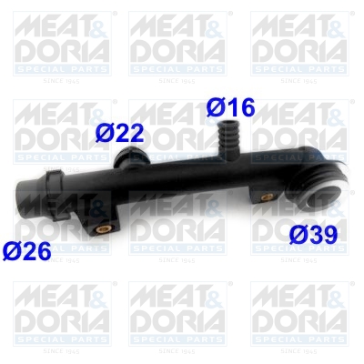 Coolant Flange - 93137 MEAT & DORIA
