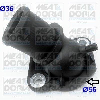 Coolant Flange - 93167 MEAT & DORIA