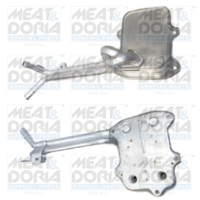 Oil Cooler, engine oil - 95014 MEAT & DORIA