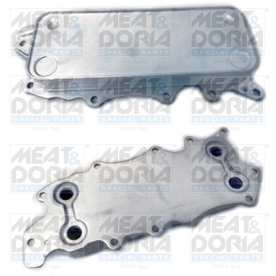 Oil Cooler, engine oil - 95087 MEAT & DORIA