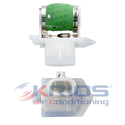 Pre-resistor, electro motor radiator fan - K109096 MEAT & DORIA