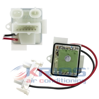 Pre-resistor, electro motor radiator fan - K109199 MEAT & DORIA