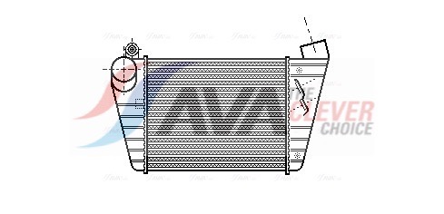 Intercooler, charger - AI4172 AVA QUALITY COOLING