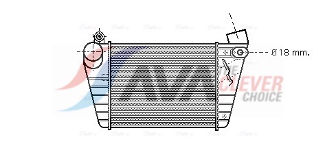 Intercooler, charger - AI4185 AVA QUALITY COOLING