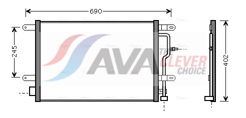 Condensatore, Climatizzatore - AI5194 AVA QUALITY COOLING