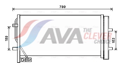 Kondensator, Klimaanlage - AI5382D AVA QUALITY COOLING