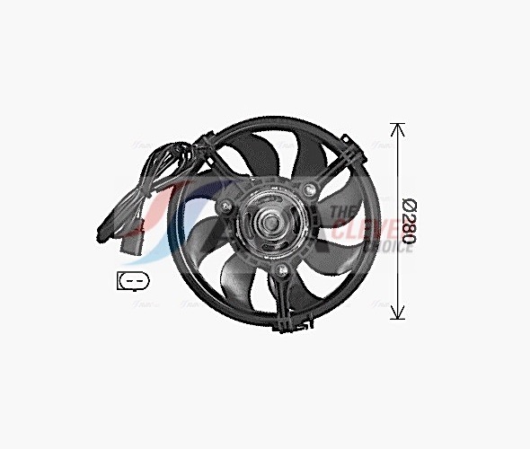 Fan, radiator - AI7520 AVA QUALITY COOLING