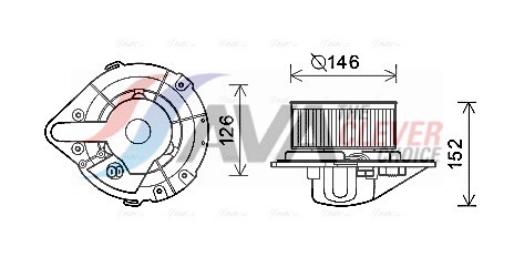 Interior Blower - AI8501 AVA QUALITY COOLING