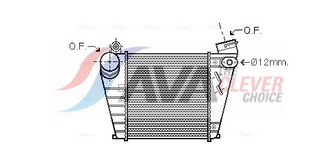 Intercooler - AIA4200 AVA QUALITY COOLING