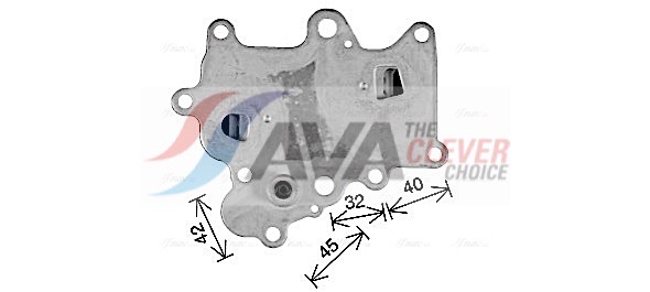 Radiatore olio, Olio motore - AL3152 AVA QUALITY COOLING