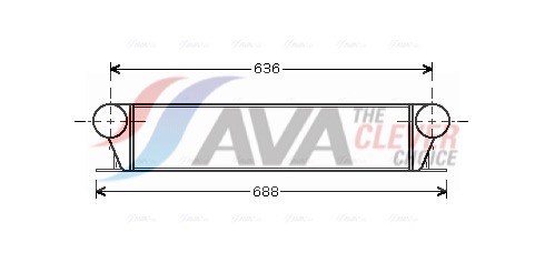 Intercooler - BW4253 AVA QUALITY COOLING