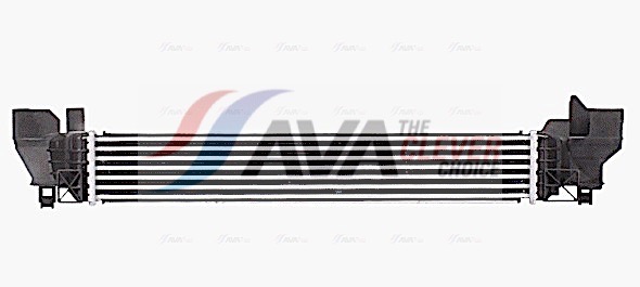 Intercooler, charger - BW4579 AVA QUALITY COOLING