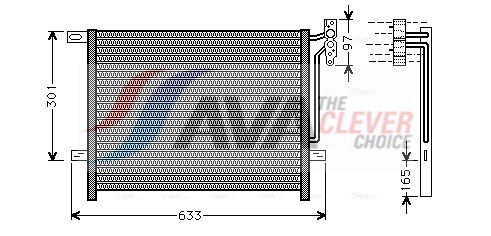 Condensatore, Climatizzatore - BW5203 AVA QUALITY COOLING