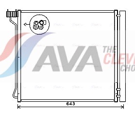 Condensatore, Climatizzatore - BW5474D AVA QUALITY COOLING