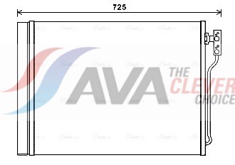 Condenser, air conditioning - BWA5435D AVA QUALITY COOLING