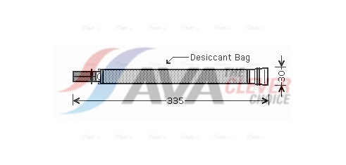 Essiccatore, Climatizzatore - BWD297 AVA QUALITY COOLING
