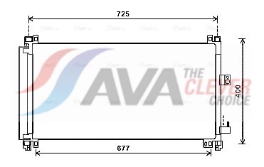 Condenser, air conditioning - CN5273D AVA QUALITY COOLING