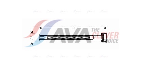 Dryer, air conditioning - CND225 AVA QUALITY COOLING