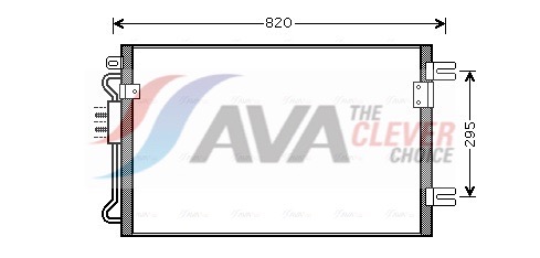 Condensatore, Climatizzatore - CRA5098 AVA QUALITY COOLING