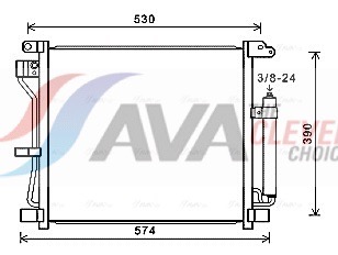 Condensatore, Climatizzatore - DN5403D AVA QUALITY COOLING