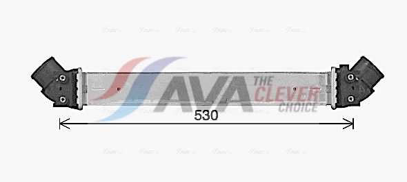 Intercooler - FD4677 AVA QUALITY COOLING