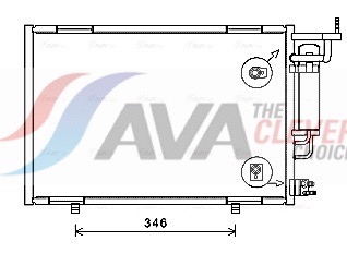 Конденсатор, кондиционер - FD5583D AVA QUALITY COOLING
