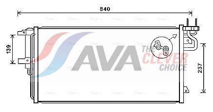 Конденсатор, кондиционер - FD5617D AVA QUALITY COOLING