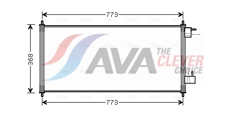 Condensatore, Climatizzatore - FDA5361 AVA QUALITY COOLING