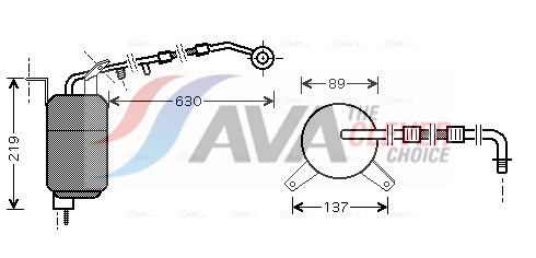 Essiccatore, Climatizzatore - FDD111 AVA QUALITY COOLING