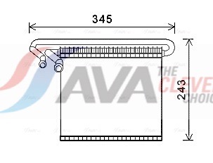 Evaporatore, Climatizzatore - FDV491 AVA QUALITY COOLING