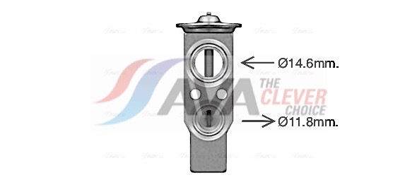 Valvola ad espansione, Climatizzatore - FT1479 AVA QUALITY COOLING