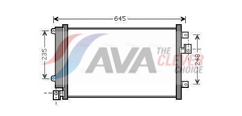 Condensatore, Climatizzatore - FT5328D AVA QUALITY COOLING