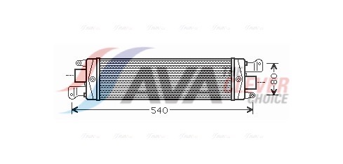 Intercooler, charger - FTA4337 AVA QUALITY COOLING
