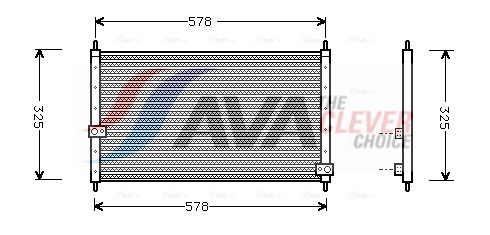 Condensatore, Climatizzatore - HD5062 AVA QUALITY COOLING
