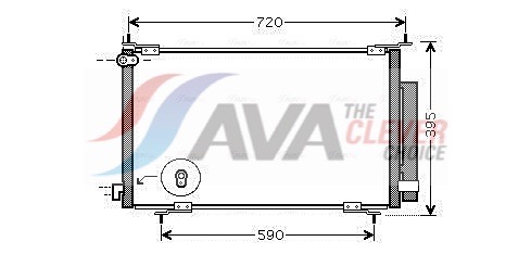 Condensatore, Climatizzatore - HD5201D AVA QUALITY COOLING