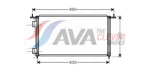 Condensatore, Climatizzatore - HD5210 AVA QUALITY COOLING