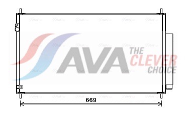 Конденсатор, кондиционер - HD5290D AVA QUALITY COOLING