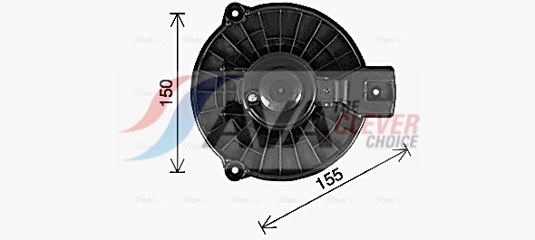 Interior Blower - HD8326 AVA QUALITY COOLING