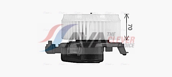 Вентилятор салона - HD8327 AVA QUALITY COOLING