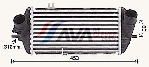 Intercooler - HY4468 AVA QUALITY COOLING