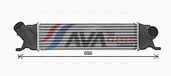 Intercooler - HY4489 AVA QUALITY COOLING