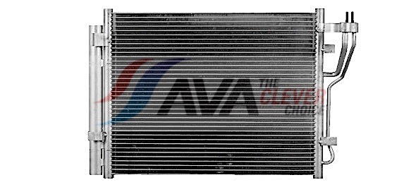 Condenser, air conditioning - KA5100D AVA QUALITY COOLING