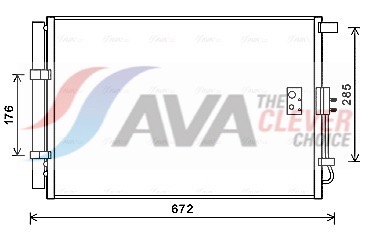 Condensatore, Climatizzatore - KA5229D AVA QUALITY COOLING