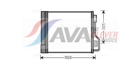 kondensatorius, oro kondicionierius - MCA5013D AVA QUALITY COOLING