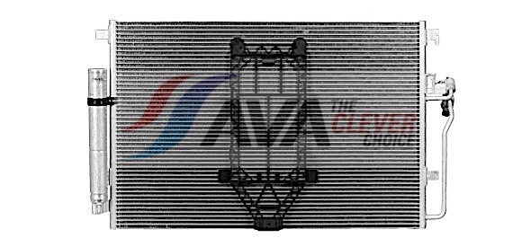 Condenser, air conditioning - MS5724D AVA QUALITY COOLING