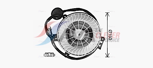 Ventilatore abitacolo - MS8771 AVA QUALITY COOLING